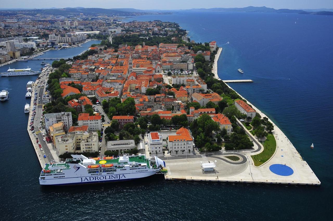Apartman Plavo More Zára Kültér fotó